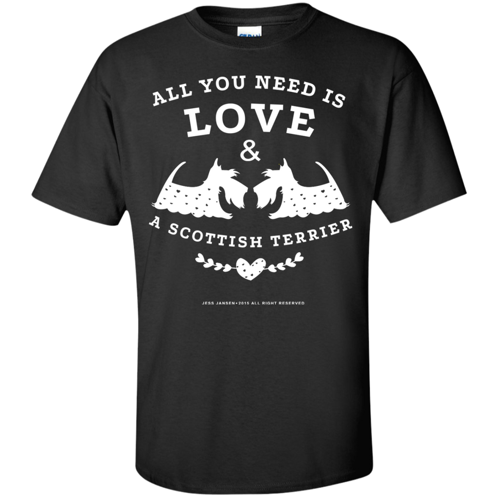 all you need is love and a scottish terrier T-Shirt