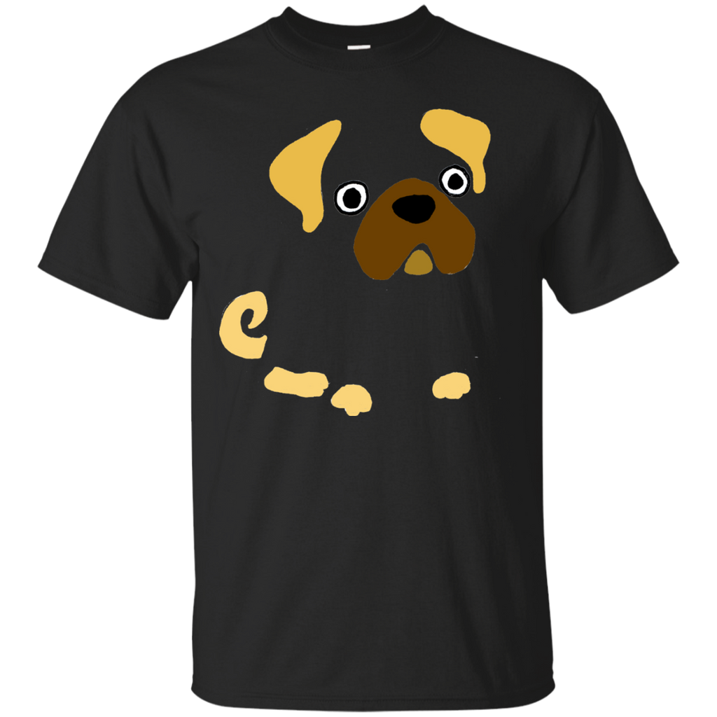 cool funny funky pug dog abstract T-Shirt