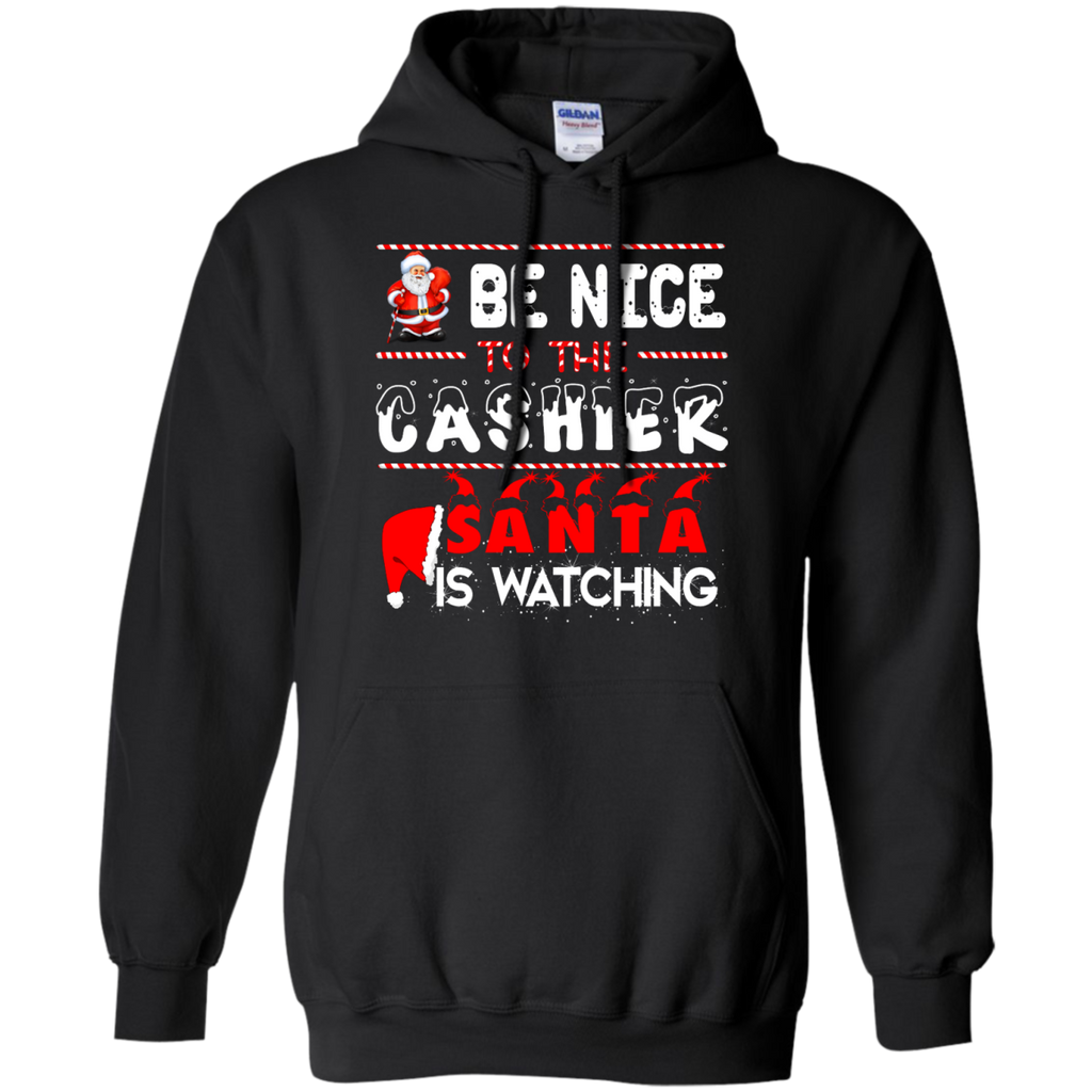 be nice to the cashier santa is watching T-Shirt