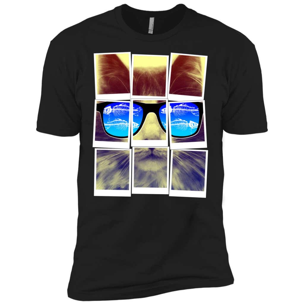 cool cat photo t- T-Shirt
