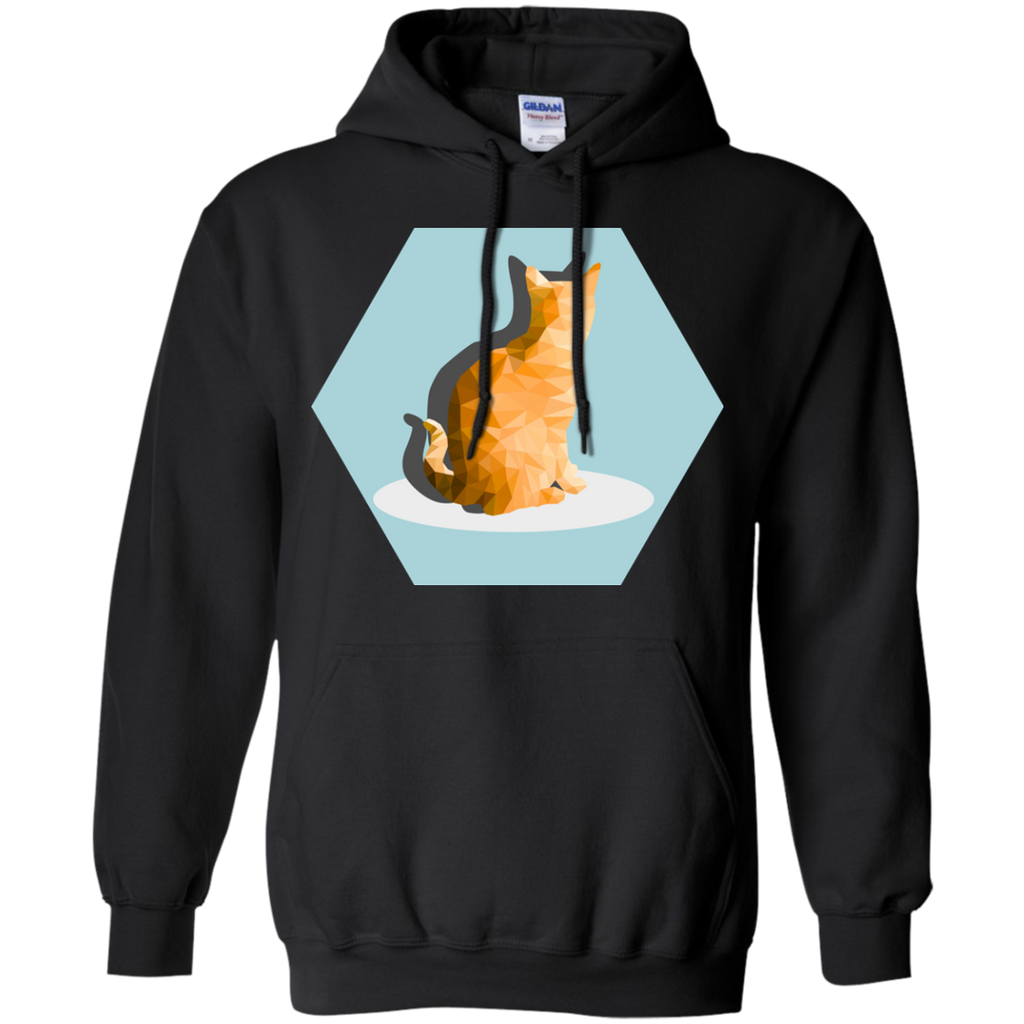 behind yellow cat T-Shirt