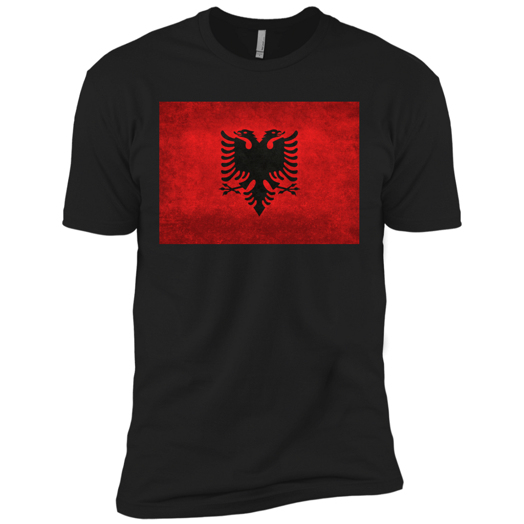 flag of albania - super grunge T-Shirt