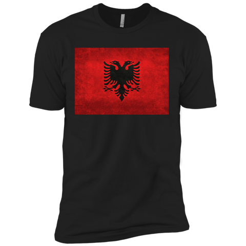 flag of albania - super grunge T-Shirt