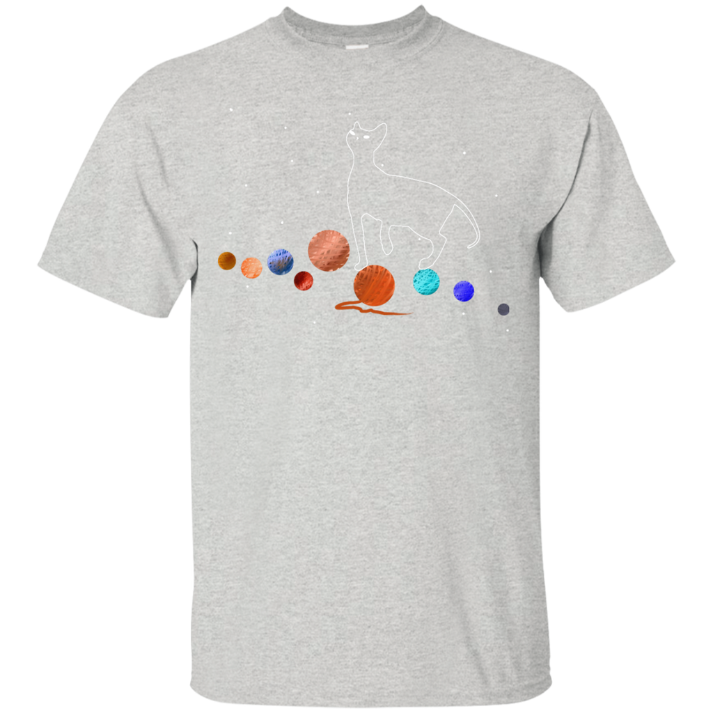 cat & yarn planets sweatshirt T-Shirt