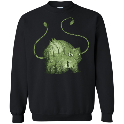 inside the green T-Shirt