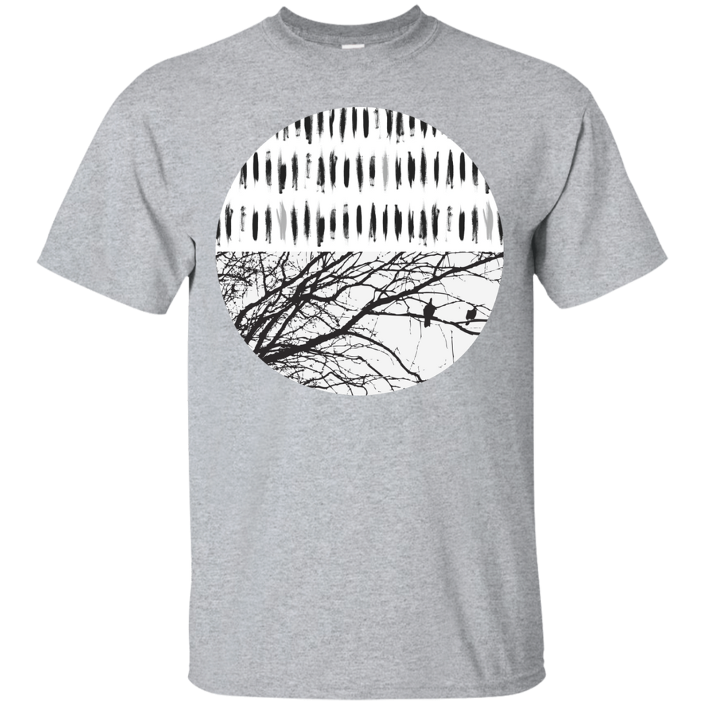 birds and brushstrokes sweatshirt T-Shirt