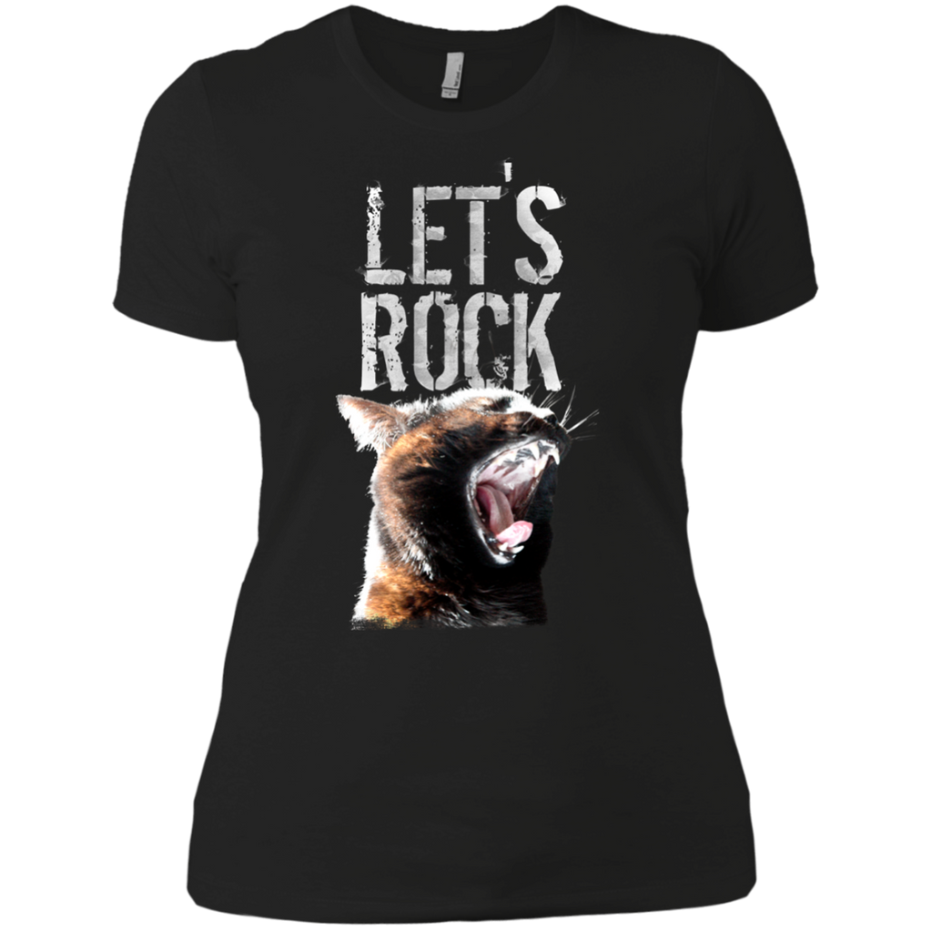 cat let's rock sweatshirt T-Shirt