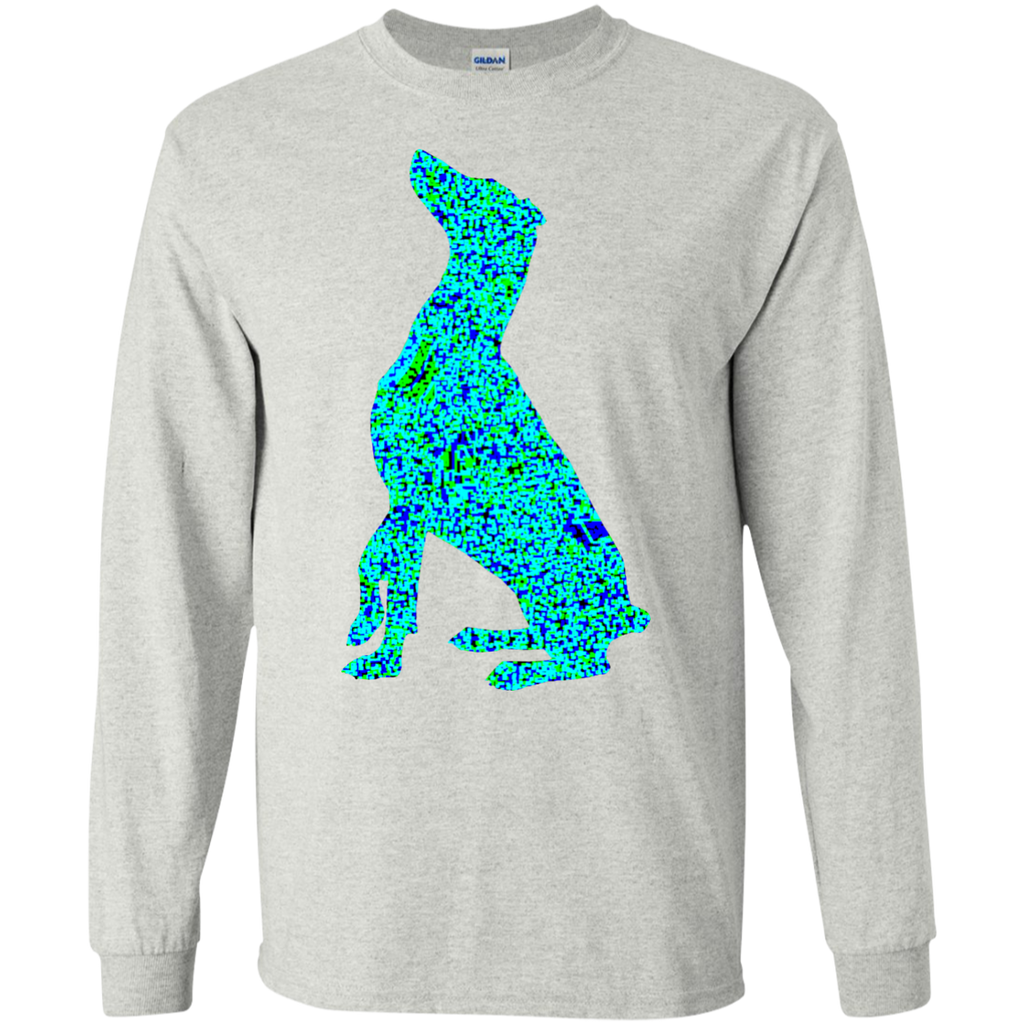 doberman pixel silhouette T-Shirt
