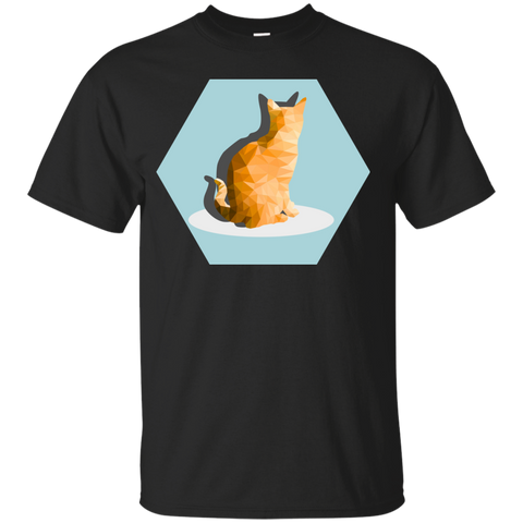 behind yellow cat T-Shirt