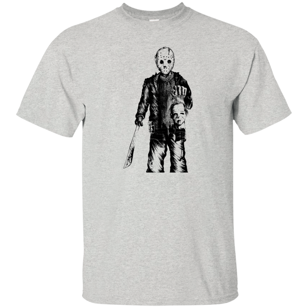 jason vs michael myers sticker halloween T-Shirt