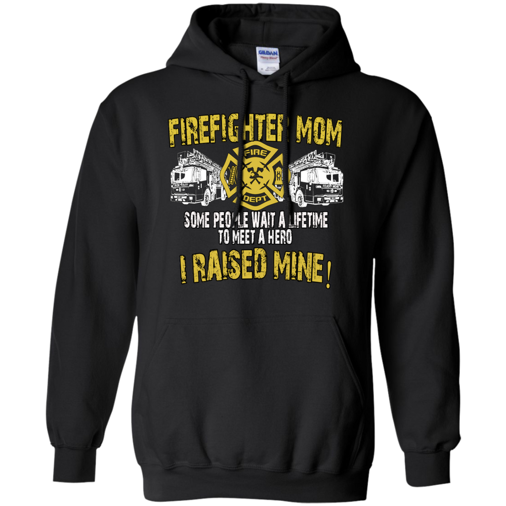 firefighter mom some people wait to meet a hero T-Shirt