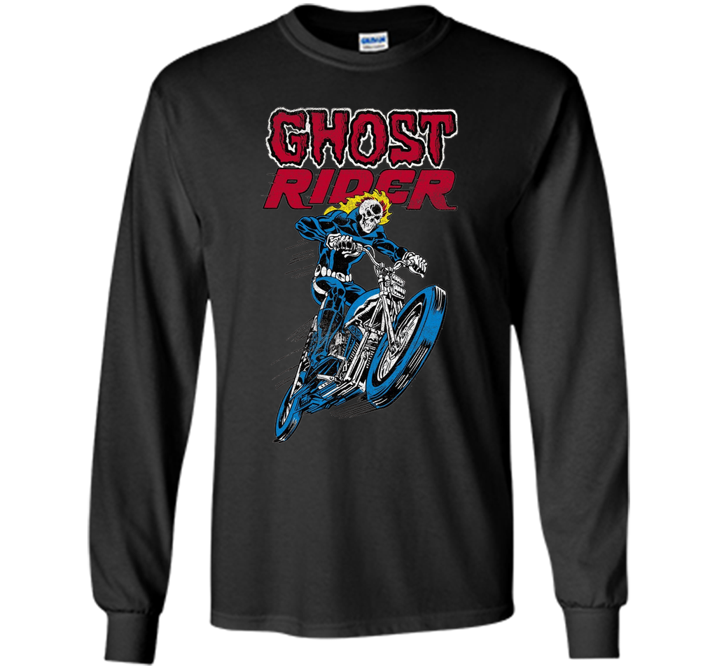 Ghost Rider Flames Graphic T-Shirt shirt