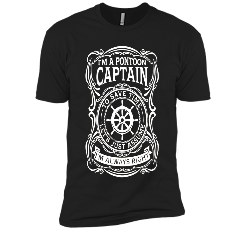 I am a Pontoon Captain T Shirt