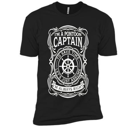 I am a Pontoon Captain T Shirt