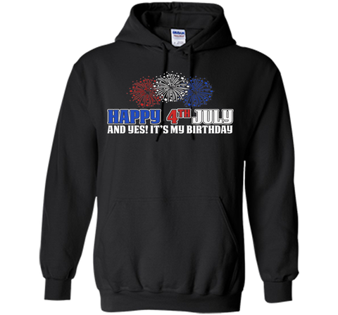 Happy 4th July T-Shirt It's My Birthday
