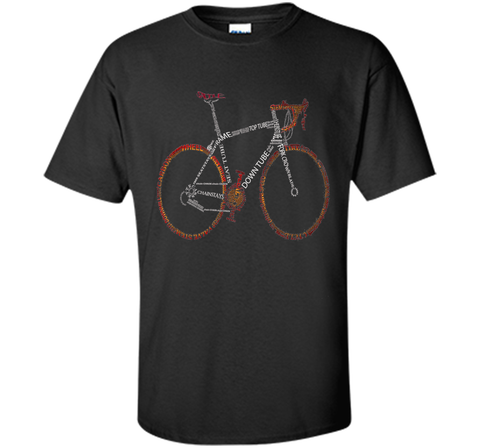 Bicycle Amazing anatomy tshirt - cool tshirt for cyclist