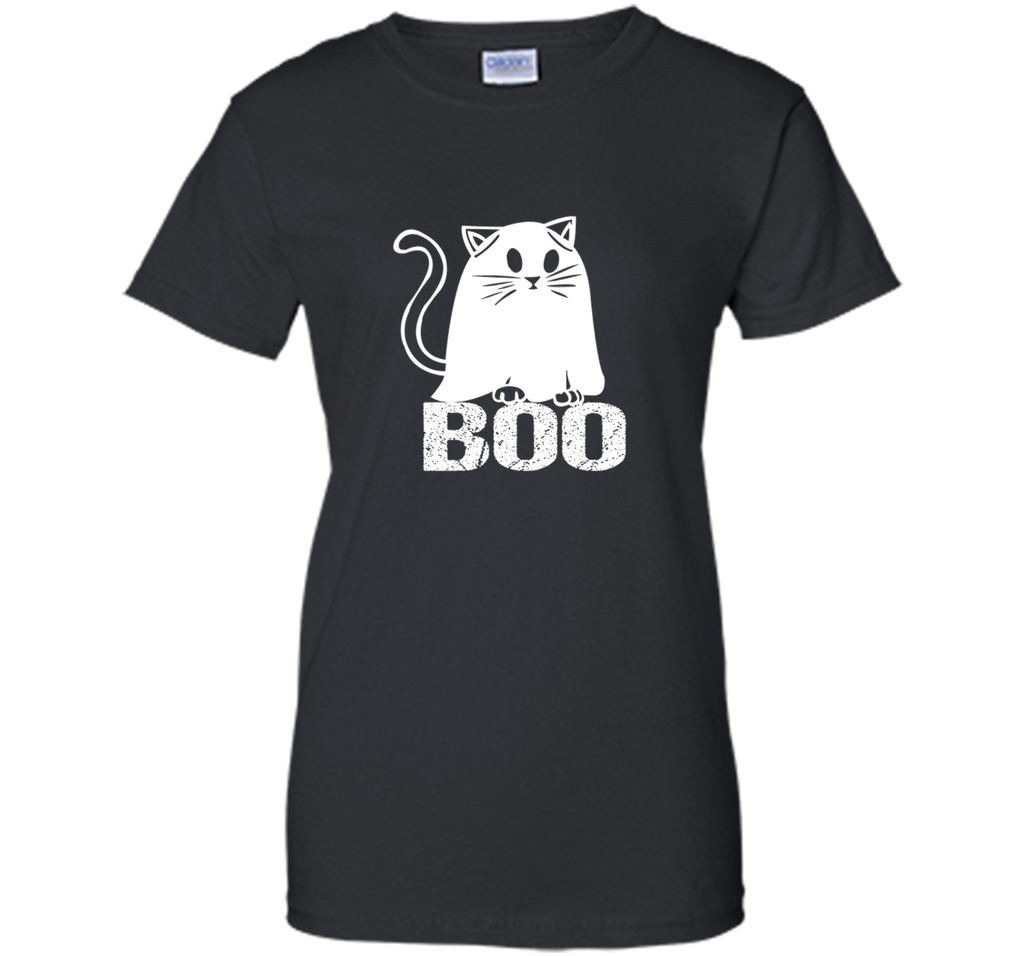 Cat Ghost Halloween Funny Tshirt t-shirt