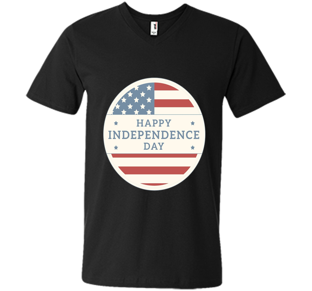 Happy Independence Day American Flag T-Shirt