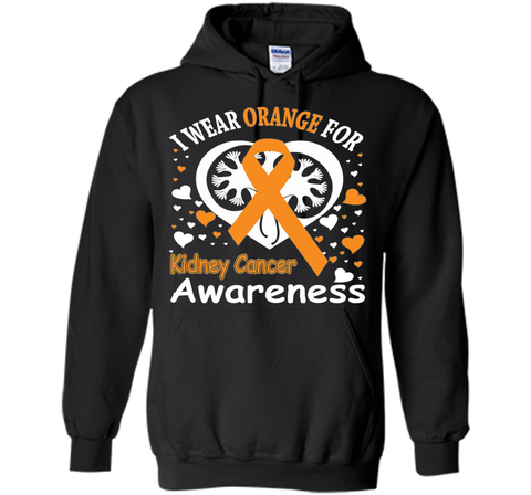 I Wear Orange For Kidney Cancer Awareness Shirt