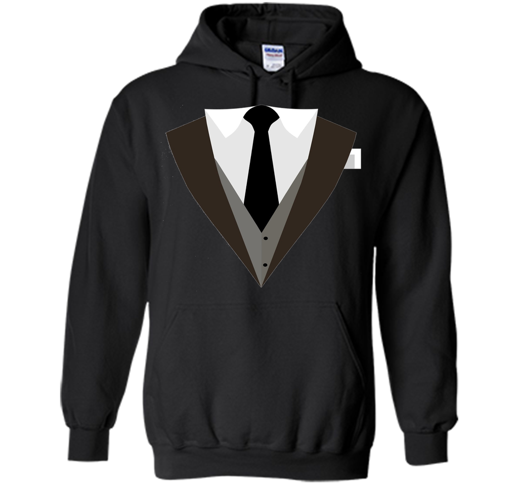 Printed Suit & Tie Vest Tuxedo T-Shirt