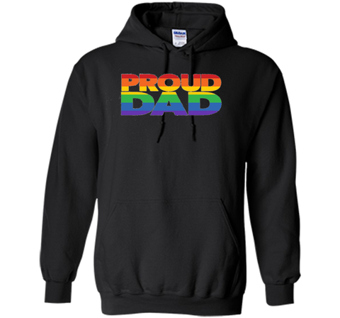 Gay Pride Shirt Proud Dad LGBT parent t-shirt Father's Day
