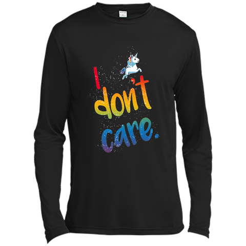 I don't care! lovely unicorn t shirt