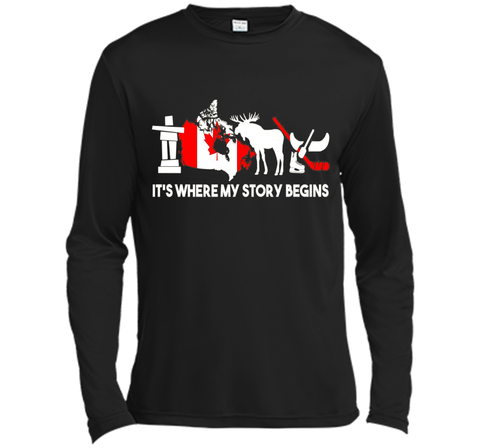 Canada T shirt,  Canada Where My Story Begins Shirt