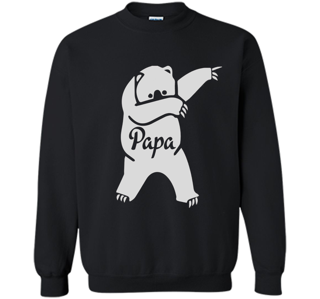Papa Bear Cute Dabbing Funny Dab Dance Gift Shirt for Father