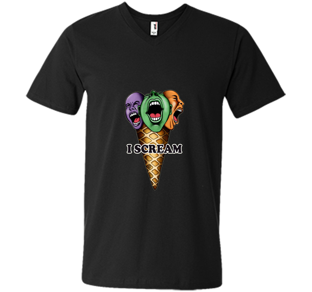 Mens TalArtee screaming icecream Illustration T-Shirt (Men)