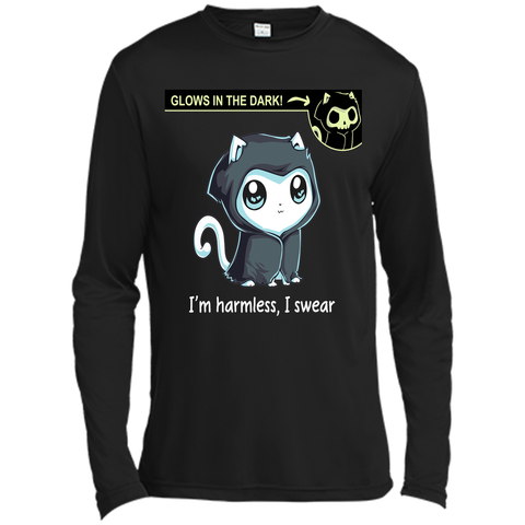 grim kitty, i'm harmless, i wear-lovely cat-lovely animal t shirt
