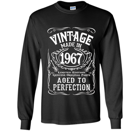 Vintage Made In 1967 Birthday Gift Idea T Shirt