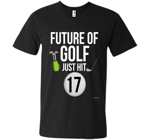 17th Birthday Golf T Shirt 17 Year Old Birthday Gift Tee