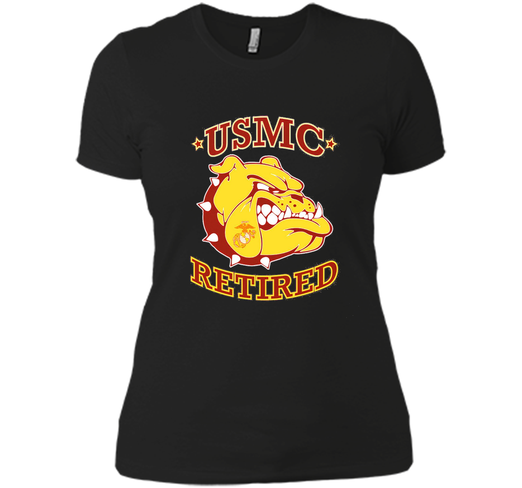 RETIRED US MARINE BULLDOG Tshirt