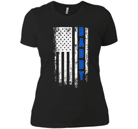 Father's Day t-Shirt - America Daddy Flag Blue
