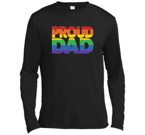 Gay Pride Shirt Proud Dad LGBT parent t-shirt Father's Day