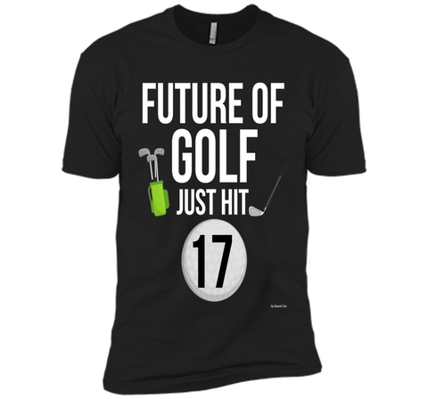 17th Birthday Golf T Shirt 17 Year Old Birthday Gift Tee