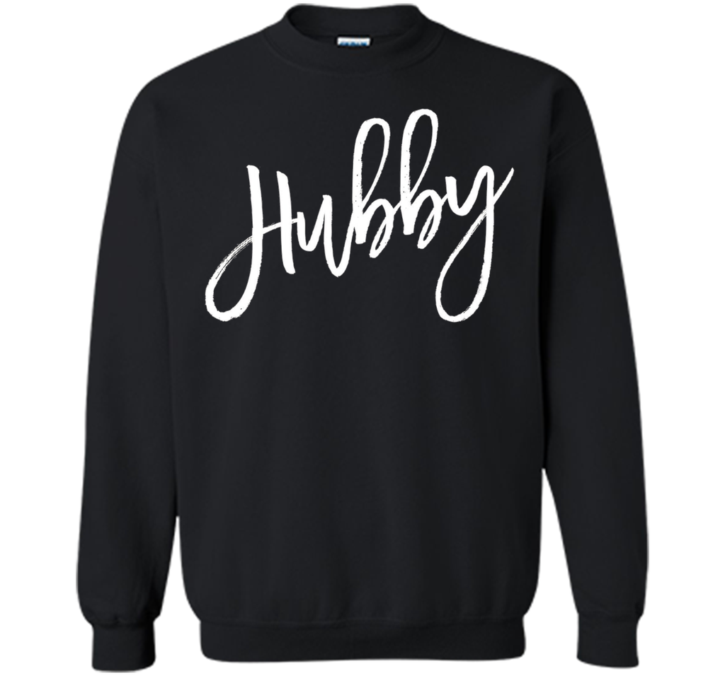 Mens Elegant Bachelor Party Shirt Hubby Black