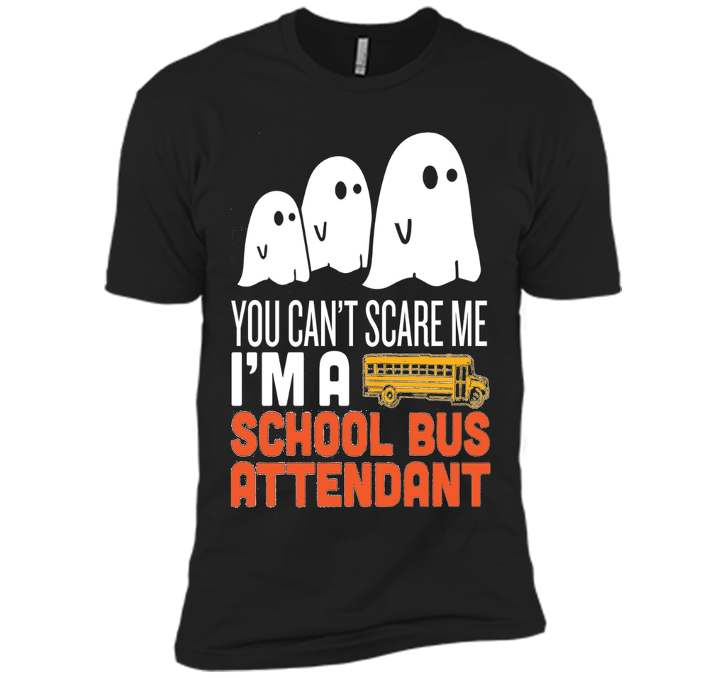 School Bus Attendant - Halloween Ghost T-Shirt shirt