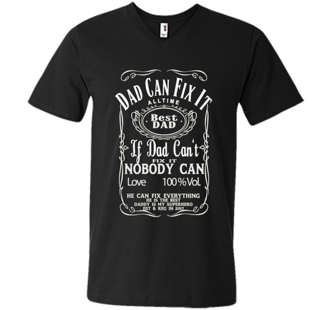I Love my Dad BEST DAD DADDY CAN FIX IT - Superhero T-Shirt