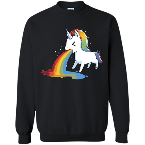 where rainbows come from-lovely unicorn t shirt