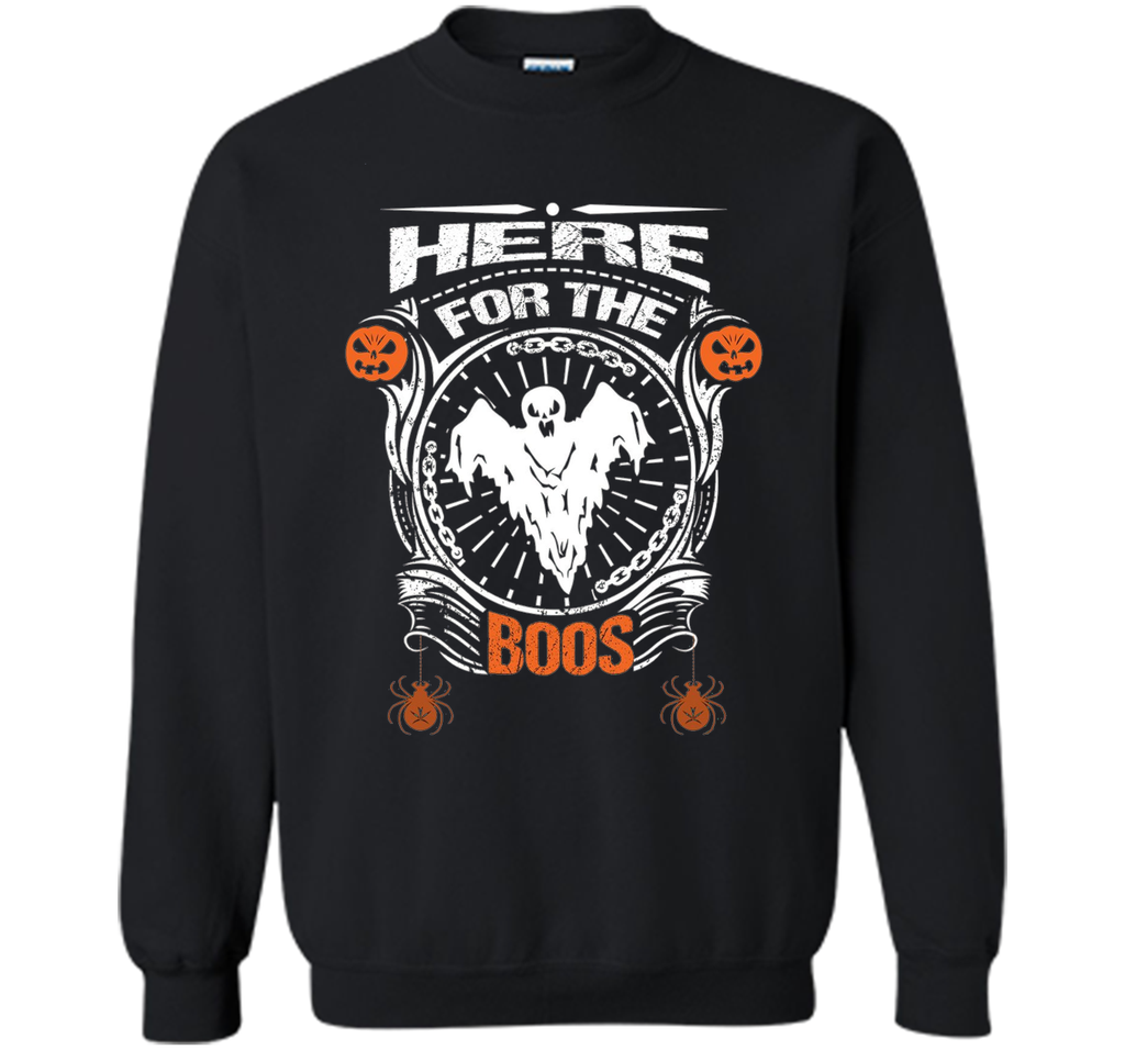 Boos Tshirt Halloween Ghost and Spider Tshirt shirt