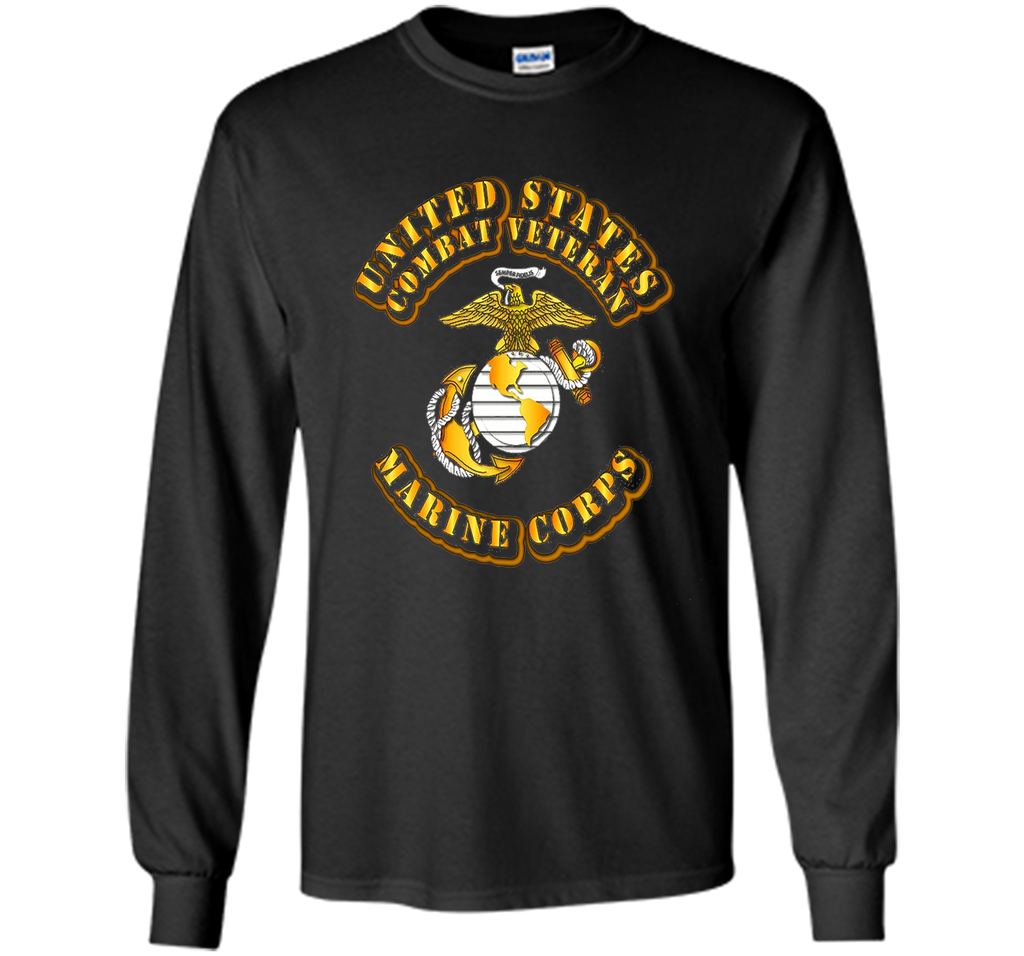 US Marine Corps - Combat Veteran Tshirt