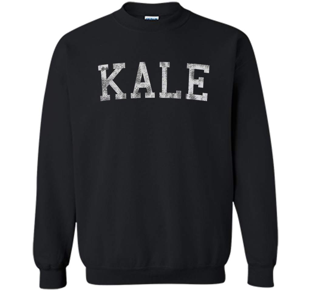Retro Kale University Funny Vegan T-Shirt