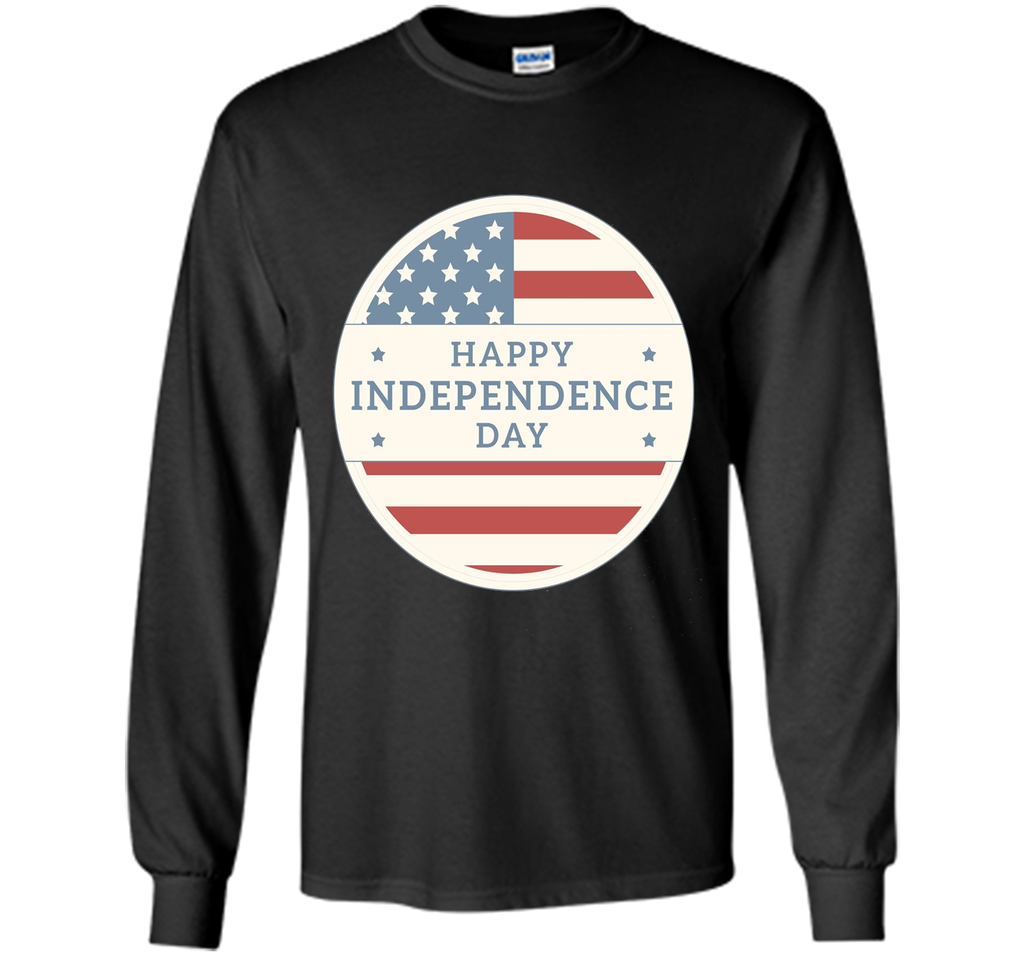 Happy Independence Day American Flag T-Shirt