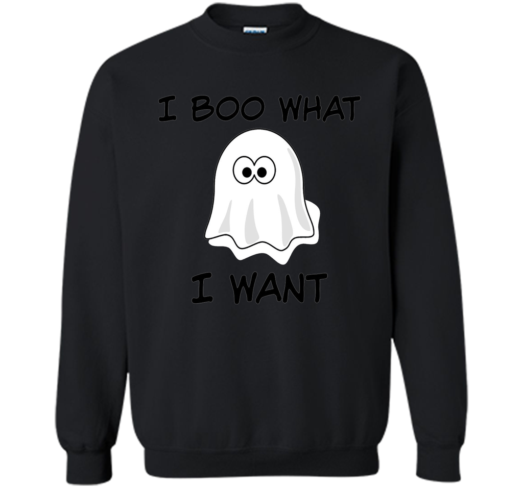 Funny Halloween T Shirt, ghost pun, I BOO What I want shirt