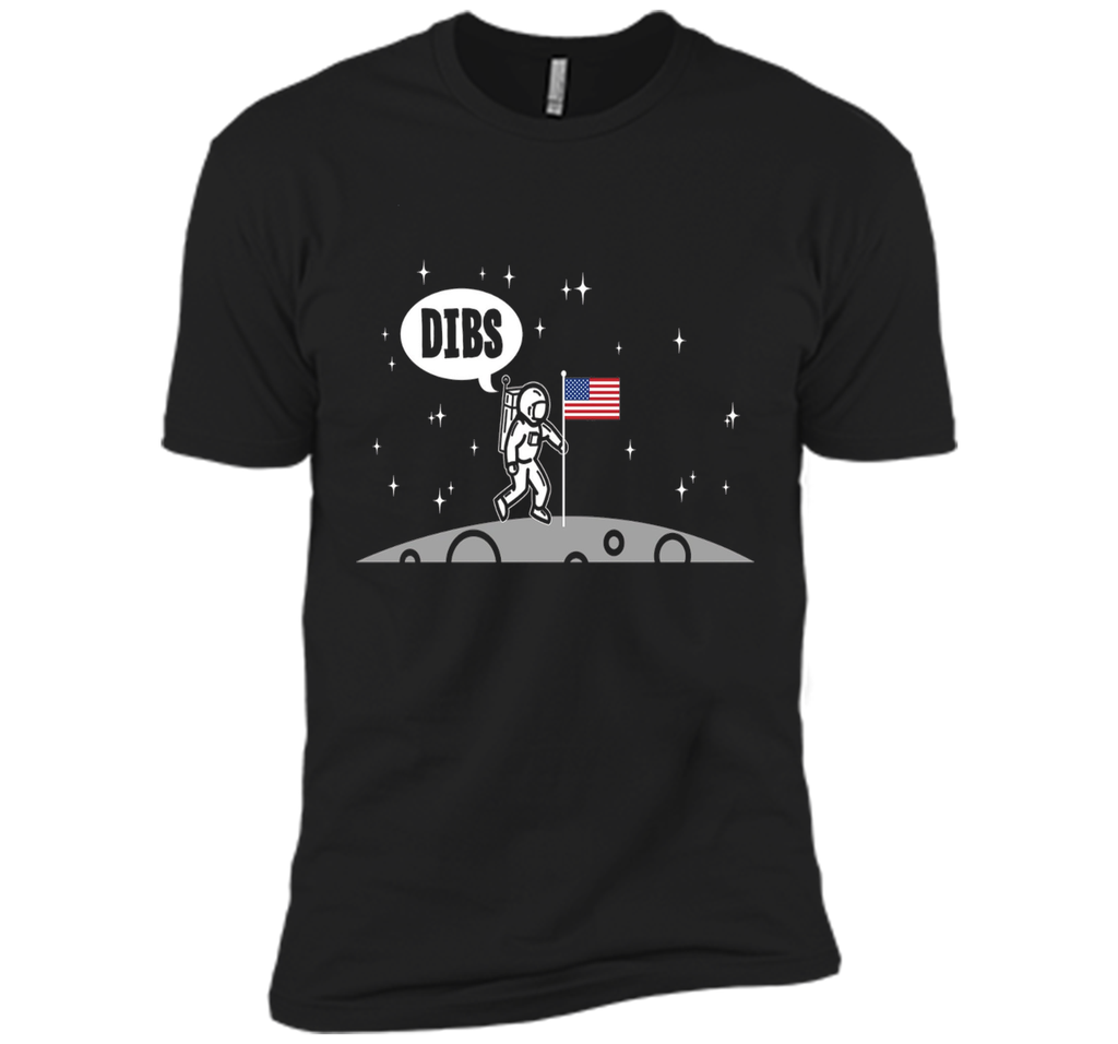 DIBS Astronaut American Flag Space Shirt