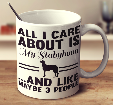 All I Care About Is My Stabyhoun And Like Maybe 3 People