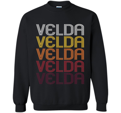 Velda Retro Wordmark Pattern - Vintage Style T-shirt