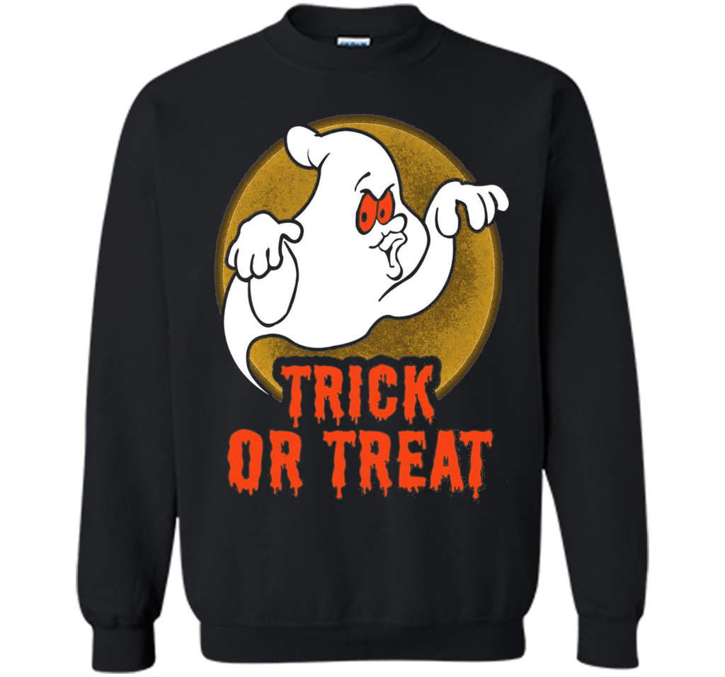 Funny Halloween Trick-or-Treat T-Shirt Ghost Tee cool shirt