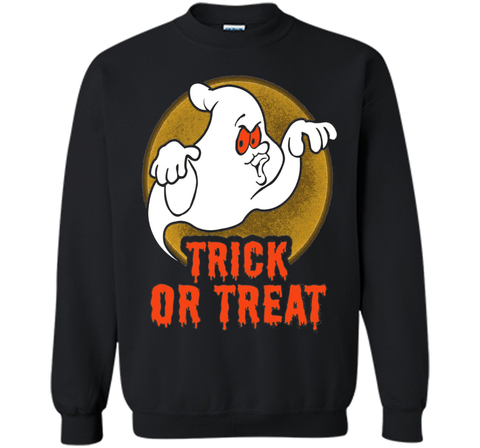Funny Halloween Trick-or-Treat T-Shirt Ghost Tee cool shirt